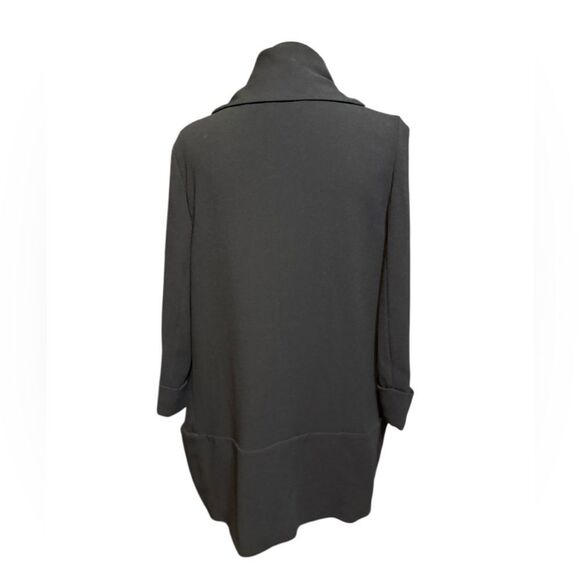 Aritzia Wilfred Chevalier Black Casual Blazer waterfall - Picture 3 of 6